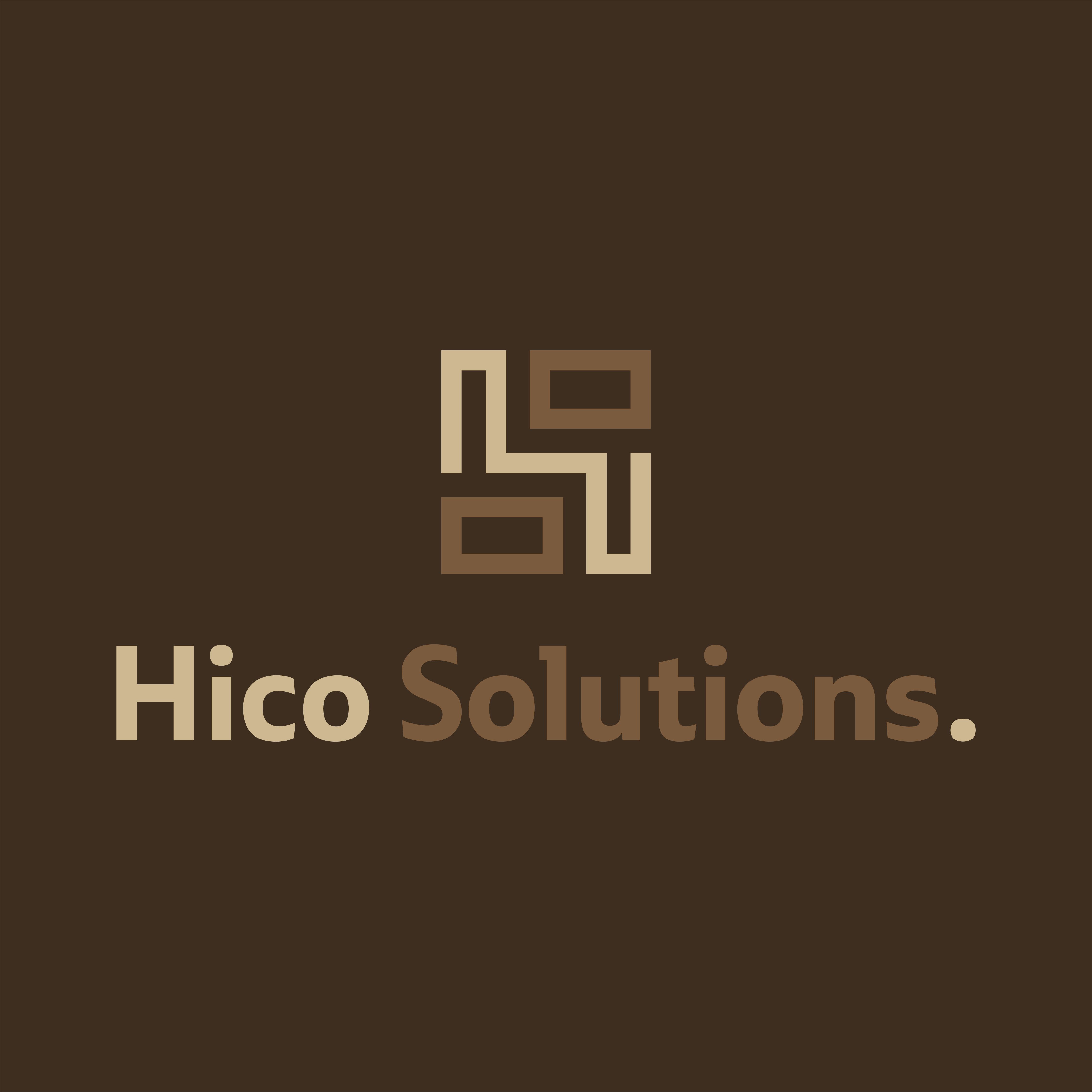 The full logotype, vertical layout, dark version.